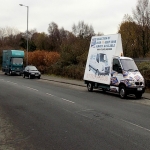 Bus Side Adverts in Bridgend 2