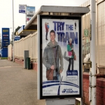 Advertising on Trams in Oakfield 12